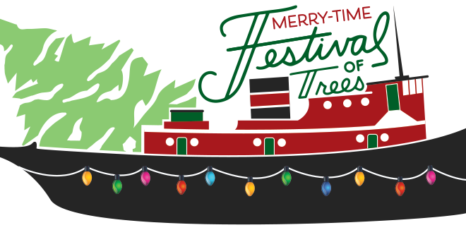 maritime museum festival of trees logo